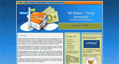 Desktop Screenshot of msbiznes.com